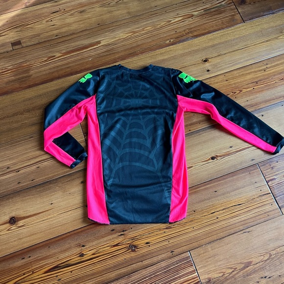 Fox Racing 180 Youth Boys Girls Venin LE Jersey Pants Combo Green Black Pink - Picture 8 of 15
